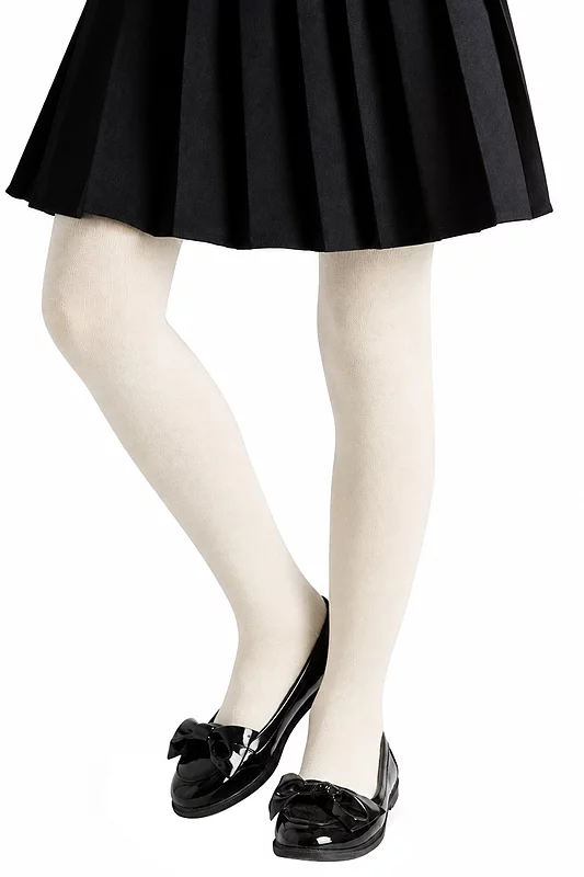 Girls 1 Pair SOCKSHOP Plain Bamboo Tights with Smooth Toe Seams