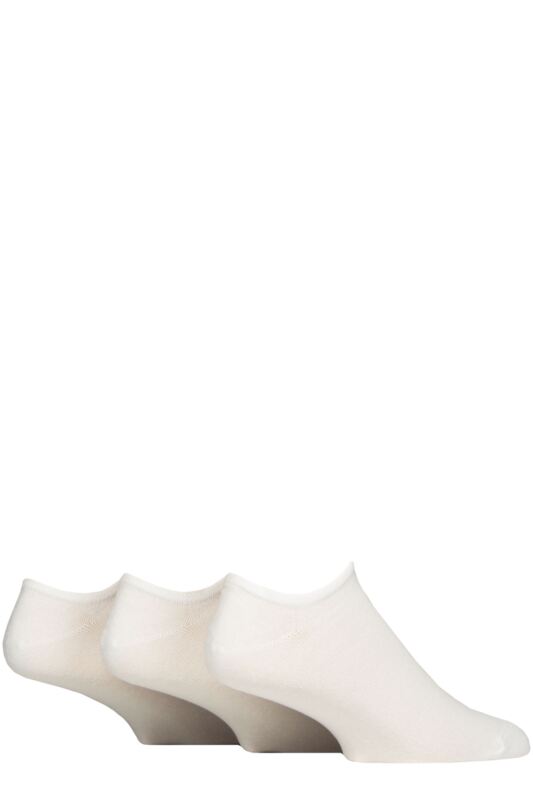 Mens and Women's 3 Pair Reebok Foundation Cotton Trainer Socks
