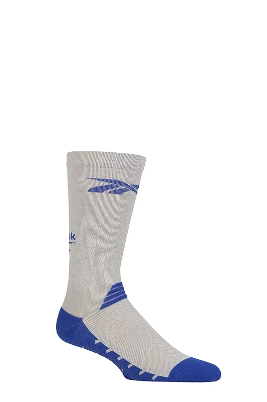 Mens and Women's 1 Pair Reebok Technical Recycled Crew Technical Fitness Socks