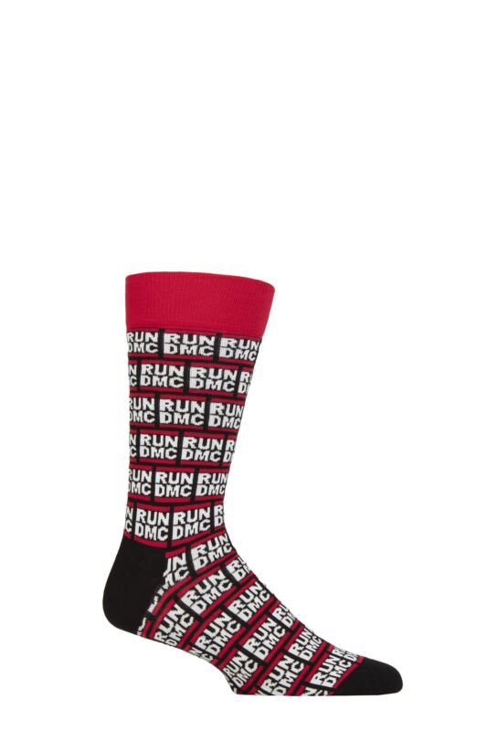 SOCKSHOP Music Collection 1 Pair Run DMC Cotton Socks