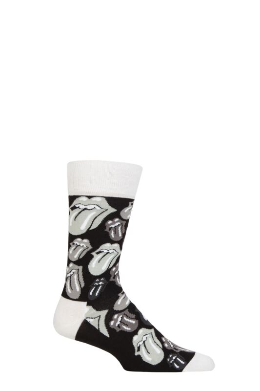 SOCKSHOP Music Collection 1 Pair The Rolling Stones Cotton Socks