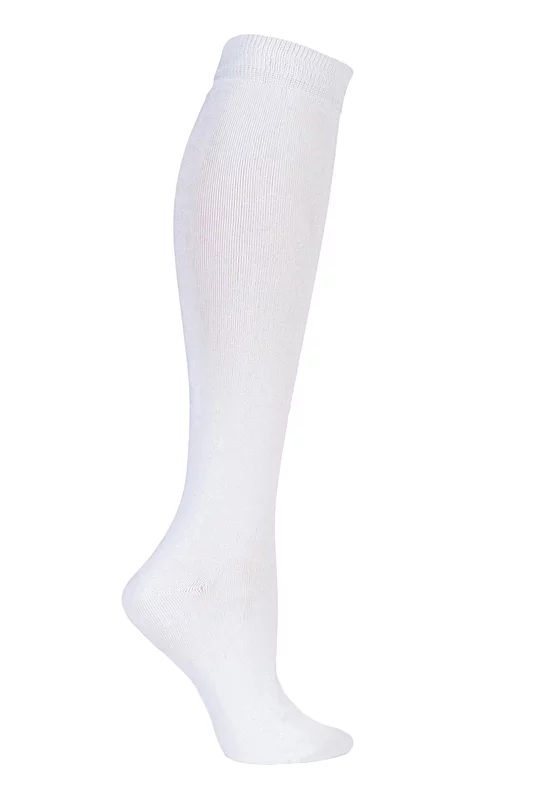 Girls and Boys 1 Pair SOCKSHOP Plain Bamboo Knee High Socks with Comfort Cuff and Smooth Toe Seams