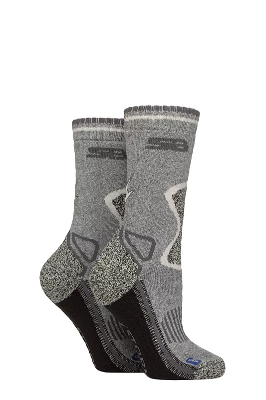 Women's 2 Pair Storm Bloc with BlueGuard Wool Blend Socks