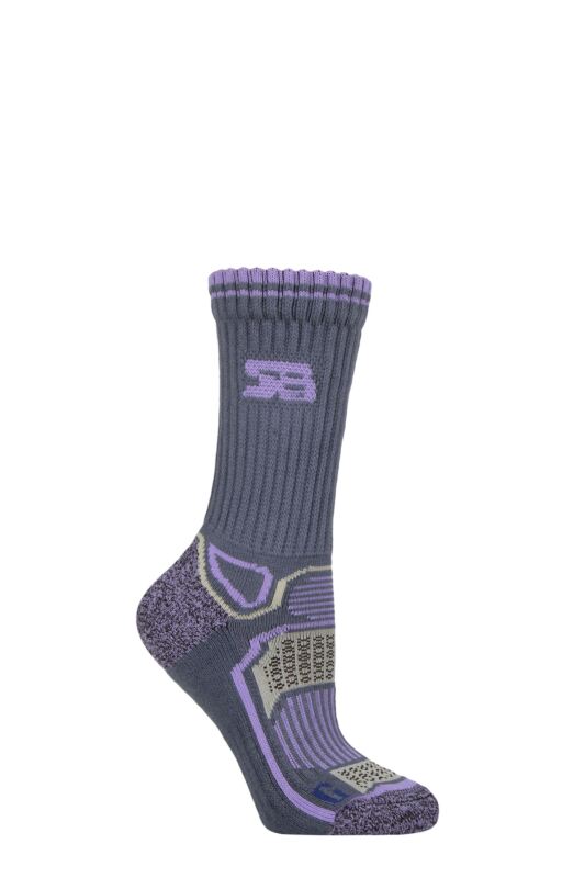 Women's 1 Pair Storm Bloc with BlueGuard Oakvale Cotton Aerobic Hiking Socks