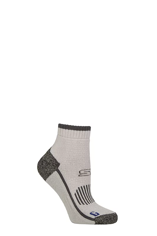 Women's 1 Pair Storm Bloc with BlueGuard Skelton Cotton Ankle High Hiking Socks