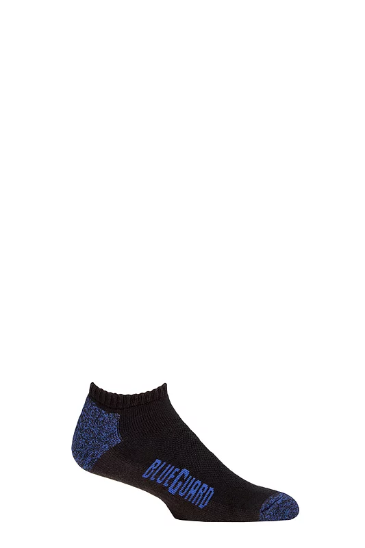 Mens 1 Pair Blueguard Trainer Socks