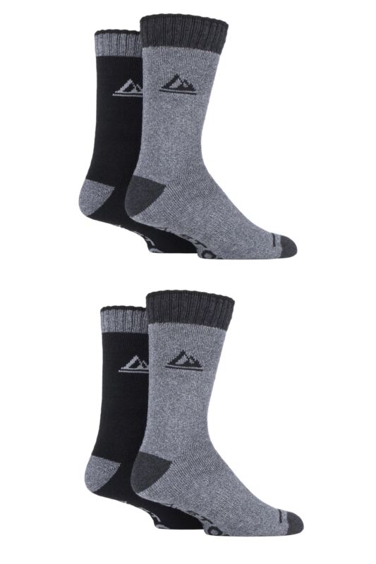 Mens 4 Pair Storm Bloc Performance Boot Socks