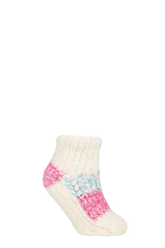 Women's 1 Pair Elle Sherpa Lined Slipper Socks