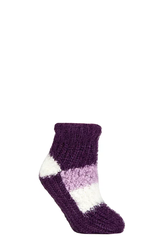 Women's 1 Pair Elle Sherpa Lined Slipper Socks