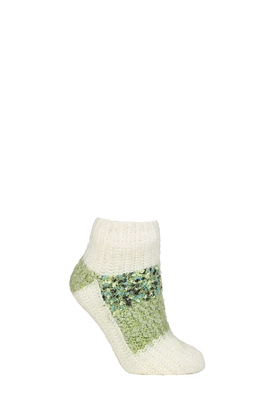 Women's 1 Pair Elle Sherpa Lined Slipper Socks