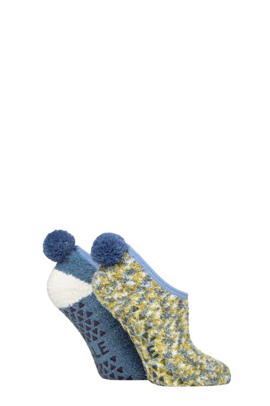 Women's 2 Pair Elle Cosy Mary Jane Socks