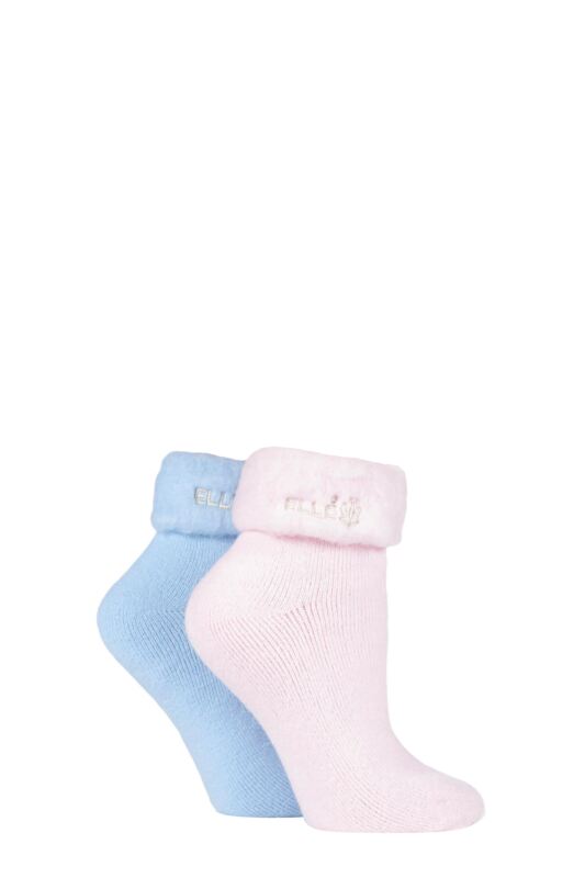 Women's 2 Pair Elle Original Cosy Bed Socks
