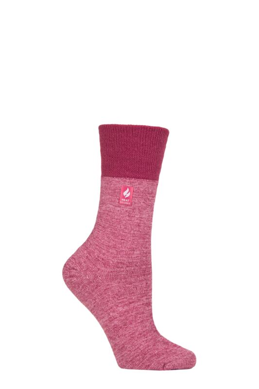 Women's 1 Pair SOCKSHOP Gentle Grip Heat Holders Thermal Socks