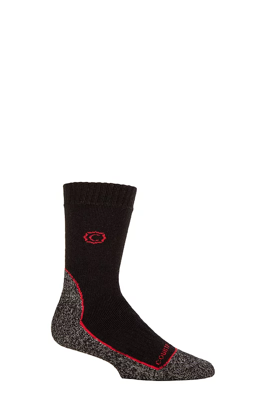 Mens 1 Pair Country Pursuit Ridgeway Walker Wool Boot Socks