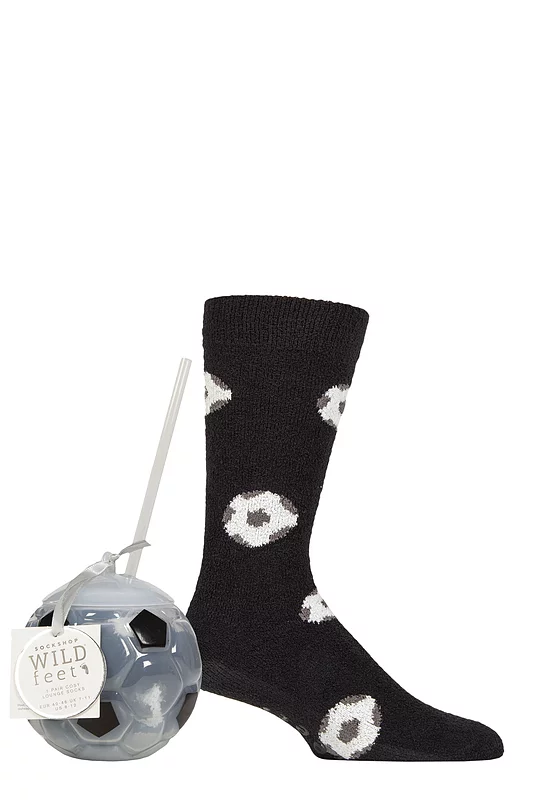 Mens  1 Pair SOCKSHOP Wildfeet Man Cave Gift Boxed Socks
