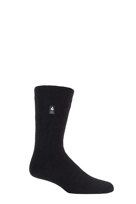 Mens 1 Pair SOCKSHOP Heat Holders 1.0 TOG Ultra Lite Plain Socks