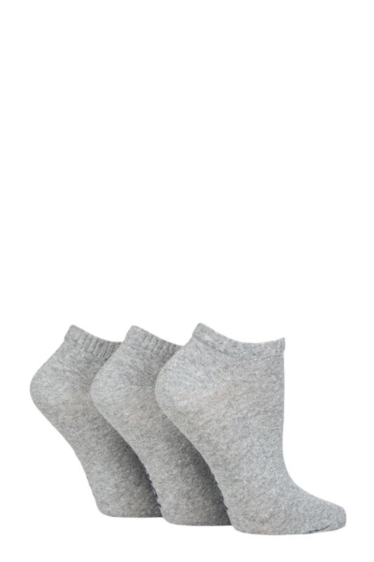 Women's 3 Pair SOCKSHOP TORE 100% Recycled Plain Cotton Sports Trainer Socks