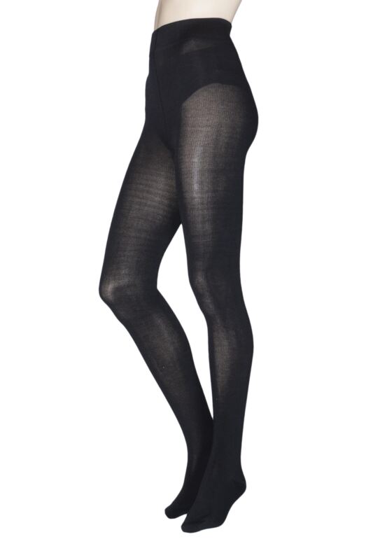 Women's 1 Pair Thought Elgin Bamboo and Recycled Polyester Plain Tights