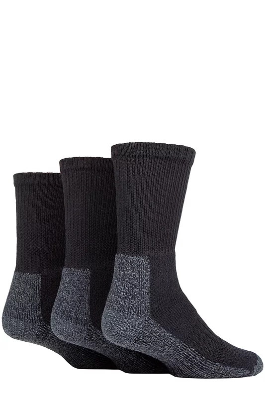 Women's 3 Pair Workforce Safety Boot Socks