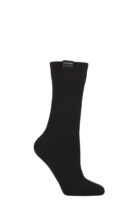 Women's 1 Pair SOCKSHOP Plain Waterproof Boot Socks