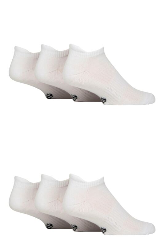 Mens 6 Pair Jeff Banks Sport Trainer Liner Socks