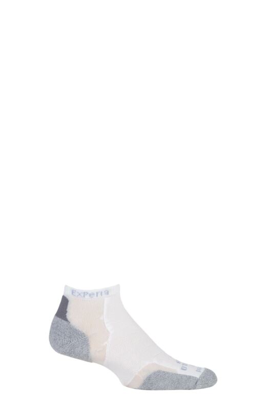 Mens and Women's 1 Pair Experia By Thorlos Cushioned Running Micro Mini Crew Socks