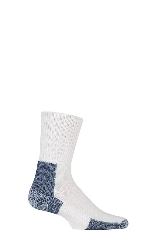 Mens 1 Pair Thorlos Running Crew Socks with Thick Cushion