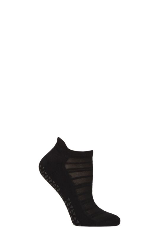 Women's 1 Pair Tavi Noir Savvy Breeze Socks Ebony 6-8.5 Ladies