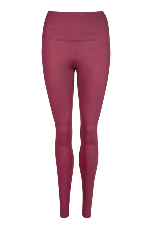 Women's 1 Pack Tavi Noir High Waisted Leggings Garnet Pearl L