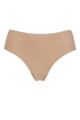 Ladies 1 Pair Sloggi Zero Modal Hipster Knickers - Nude