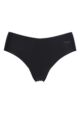 Ladies 1 Pair Sloggi Zero One Tai Knickers - Black