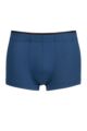 Mens 1 Pack Sloggi Sophistication Modal Hipster Shorts - Blue