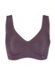 Ladies Sloggi Zero Feel Seamfree Bralette with Removable Pads - Kaluha