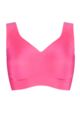 Ladies Sloggi Zero Feel Seamfree Bralette with Removable Pads - Guava