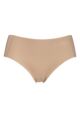 Ladies 1 Pair Sloggi Zero Feel Seamfree Hipster Knickers - Nude