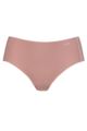 Ladies 1 Pair Sloggi Zero Feel Seamfree Hipster Knickers - Cacao