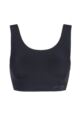 Women's Sloggi Zero Feel Seamfree Bralette Top with Removable Pads - Black