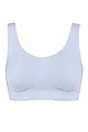 Women's Sloggi Zero Feel Seamfree Bralette Top with Removable Pads - Light Blue