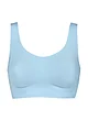 Women's Sloggi Zero Feel Seamfree Bralette Top with Removable Pads - Soft Turquoise