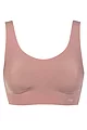 Women's Sloggi Zero Feel Seamfree Bralette Top with Removable Pads - Cacao