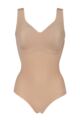 Ladies Sloggi Zero Feel Seamfree Body - Cognac