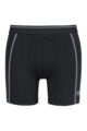 Mens 1 Pack Sloggi mOve FLY Sports Boxer Shorts - Black