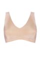 Women's Sloggi Zero Feel Seamfree Soft Bra with Removable Pads - Cognac