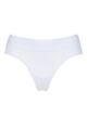 Ladies 1 Pack Sloggi GO Allround One Size Fits All Hipster Knickers - White