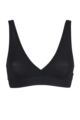 Ladies 1 Pack Sloggi GO Allround One Size Fits All Bralette - Black