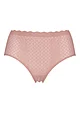 Women's Sloggi Zero Feel Seamfree Lace High Waist Briefs - Indian Summer