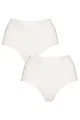 Women's 2 Pack Sloggi Zero Feel Seamfree Maxi Knickers - Angora