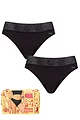 Women's 2 Pack Sloggi Period Pants Tai Medium - Black