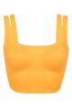 Ladies 1 Pack Sloggi Zero Feel Flow Flow Top - Burnt Apricot