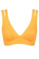 Ladies 1 Pack Sloggi Zero Feel Flow Bralette - Burnt Apricot